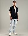Tommy Hilfiger Solid Regular Fit Linen Shirt