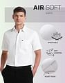 Arrow Sport Slim Fit Herringbone Shirt