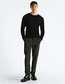 Flying Machine Corduroy Solid Trousers