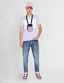 Flying Machine Cotton Colour Block T-Shirt