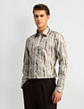 Arrow Abstract Printed Manhattan Slim Fit Shirt