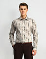 Arrow Abstract Printed Manhattan Slim Fit Shirt