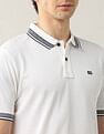 Arrow Sport Solid Pure Cotton 4 In 1 Rugby Polo Shirt