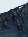 Flying Machine Slash Slim Tapered Washed Jeans