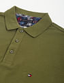 Tommy Hilfiger Transitional Cotton Solid Polo Shirt