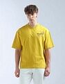 Flying Machine Graphic Printed Oversized Fit T-Shirt