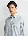 Arrow Sports Geometric Print Cotton Shirt