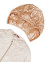 U.S. Polo Assn. Kids Girls Detachable Hood Quilted Jacket