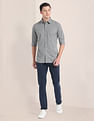 U.S. Polo Assn. Cotton Melange Vertical Stripe Shirt