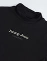 Tommy Hilfiger Cropped Mock Collar Top