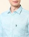 U.S. Polo Assn. Abstract Printed Twill Shirt
