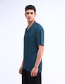 Flying Machine Regular Fit Solid Shirt