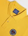 Flying Machine Solid Slim Fit Cotton Polo Shirt