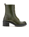 U.S. Polo Assn. Women Nadia  Leather Combat Boots
