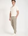 Tommy Hilfiger Solid Regular-Fit Cotton Polo Shirt