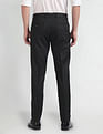 Arrow Hudson Tailored Fit Dobby Formal Trousers