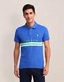 U.S. Polo Assn. Horizontal Striped Slim Fit Polo Shirt