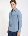 Tommy Hilfiger Solid Regular-Fit Cotton Shirt