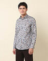 U.S. Polo Assn. Floral Printed Tailored Fit Shirt