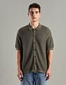 Tommy Hilfiger Texture Relaxed-Fit Cotton Shirt