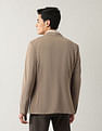Arrow Zero Calorie Slim Fit Textured Blazer