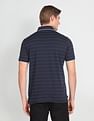 Arrow Horizontal Stripe Cotton Polo Shirt