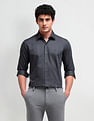 Arrow Newyork Manhattan Slim Fit Solid Shirt