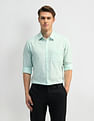 Arrow Dobby Windowpane Check Formal Shirt
