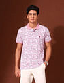 U.S. Polo Assn. Floral Printed Working Holiday Polo Shirt