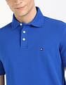 Tommy Hilfiger Solid Slim-Fit Cotton Polo Shirt