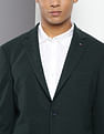 Tommy Hilfiger Textured Regular Fit Blazer