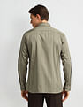 Arrow Newyork Manhattan Slim Fit Vertical Striped Shirt