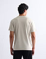 USPA Active Brand Printed Slim Fit T-Shirt