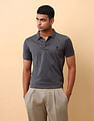 U.S. Polo Assn. Textured Slim Fit Polo Shirt