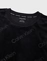 Calvin Klein Monogram Print Crew Neck Sweatshirt