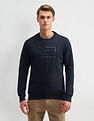 Arrow Newyork Crew Neck Brand Printed Sweatshirt