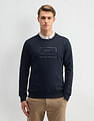 Arrow Newyork Crew Neck Brand Printed Sweatshirt