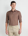 Arrow Newyork Brooklyn Super Slim Fit Solid Shirt