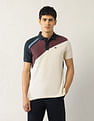 Arrow Sport Colourblocked Regular Fit Polo Shirt