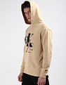 Calvin Klein Mirrored Logo Hooded Sweatshirt