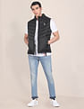 U.S. Polo Assn. High Neck Sleeveless Quilted Jacket