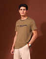 U.S. Polo Assn. Brand Embroidered Pure Cotton Classic T-Shirt