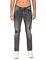Flying Machine Jackson Skinny Fit Distressed Jeans