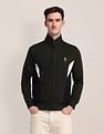 U.S. Polo Assn. High Neck Colour Blocked Sweatshirt