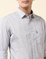 U.S. Polo Assn. Pinstriped Pure Cotton Shirt
