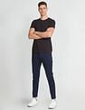 Flying Machine Slim Tapered Solid Trousers