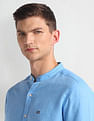 Arrow Sports Mandarin Collar Slim Fit Shirt