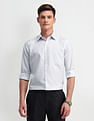 Arrow Graphic Print Cotton Shirt