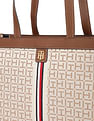Tommy Hilfiger Monogram Jacquard Margot Tote Bag