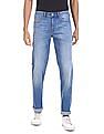 Calvin Klein Men Blue Slim Fit Stone Wash 37.5 Jeans